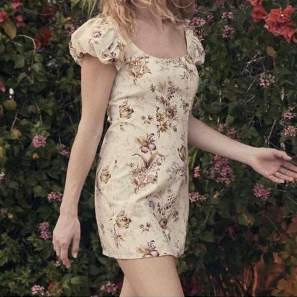Dôen MARCI DRESS -FIELD OF TULIPS Xsmall - Picture 3 of 12